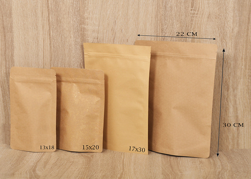 Kraft Ziplock (price for pack of 25)