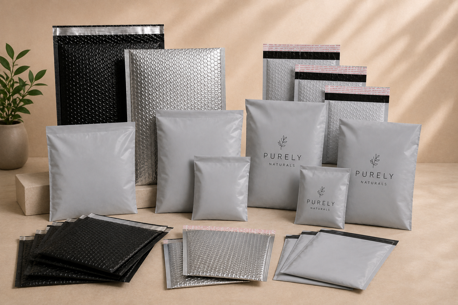 Shipping and bubble mailers أكياس شحن فلاير وبابل ميلر