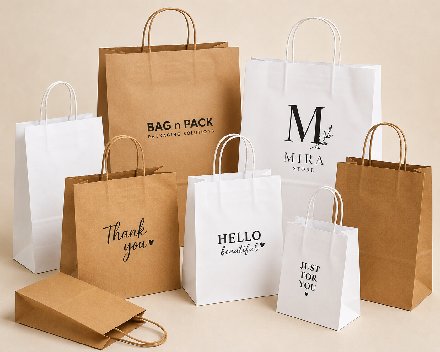 Paper Bags شنط ورقيه