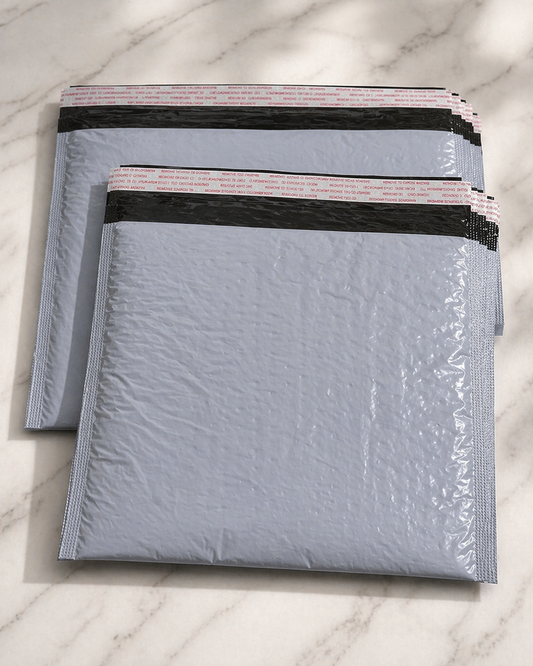 Grey Bubble Mailer Bags