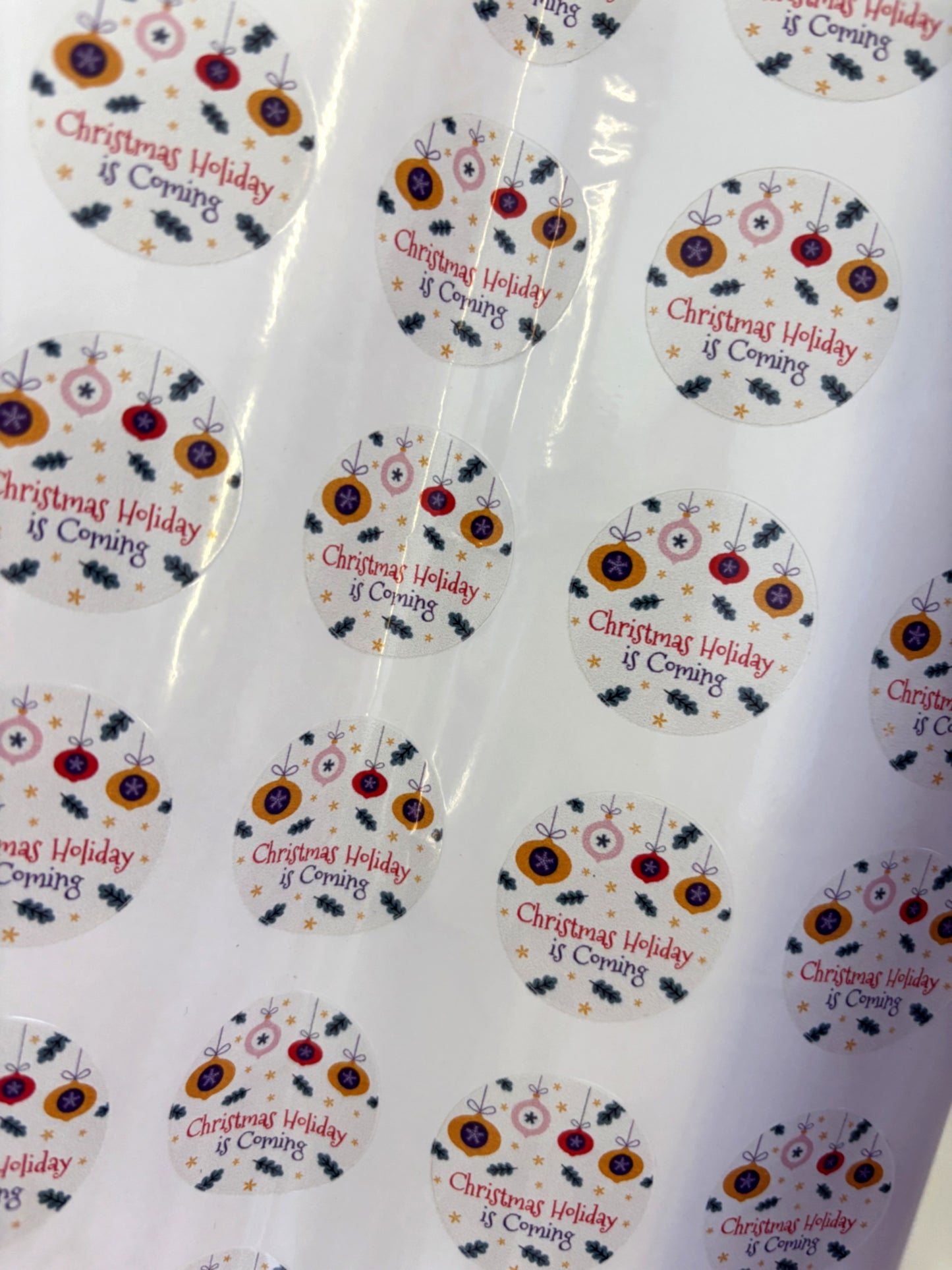 Xmas Holiday Stickers