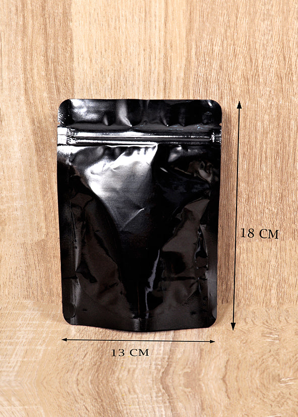 Black Ziplock bags (pack of 25)