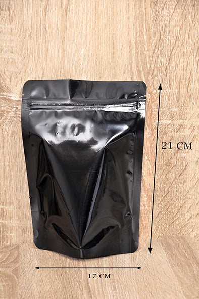 Black Ziplock bags (pack of 25)