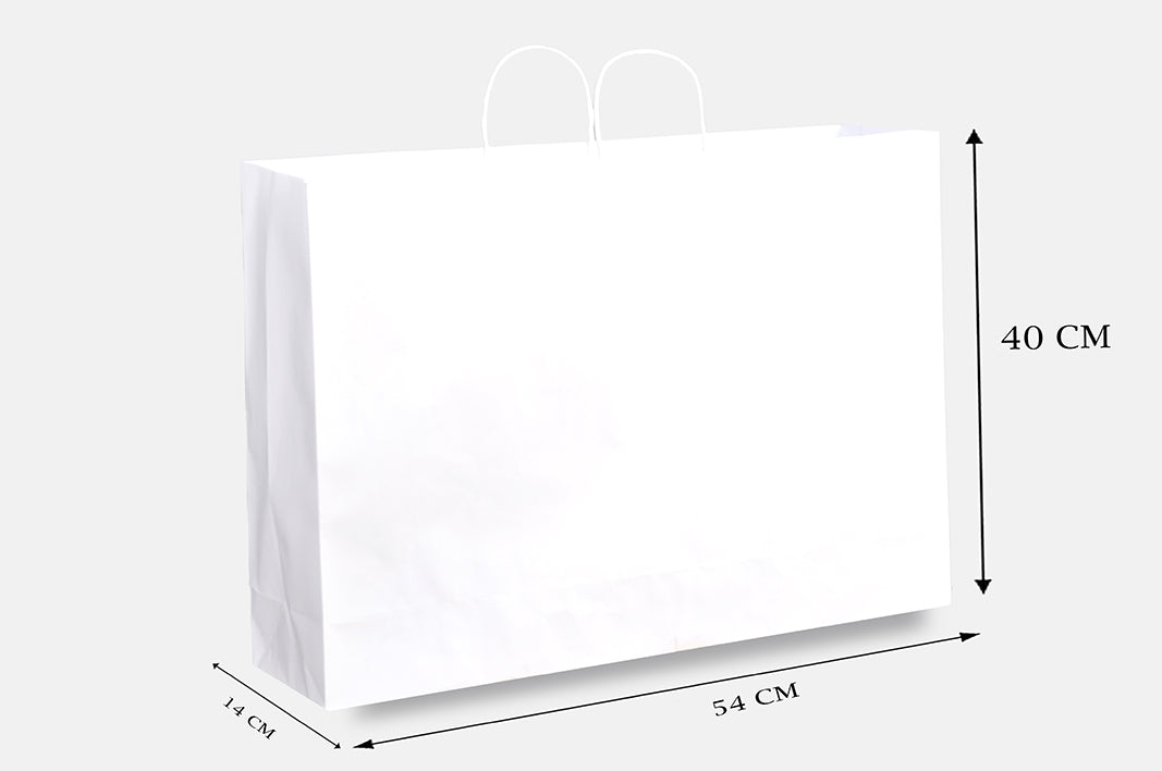 White Paper Bags (price for 25 bags)
