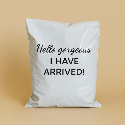 Hello Georgeous Shipping bags (Price for pack of 25 bags)