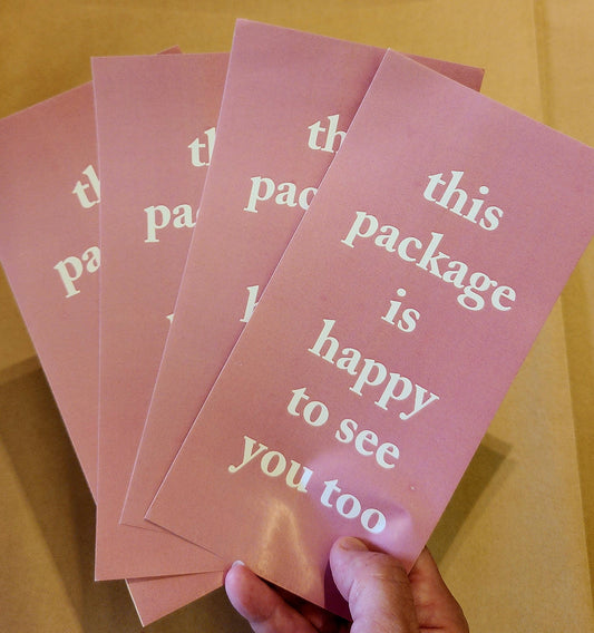 Stickers size 10x20 ( pack of 25)