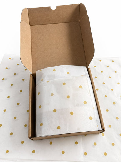 Dotted Parchment paperورق زبده منقط