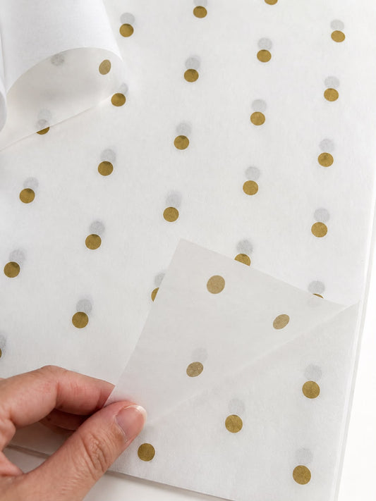 Dotted Parchment paperورق زبده منقط