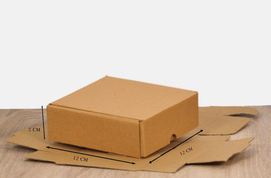 Box kraft 12x12x5 ( pack of 25)