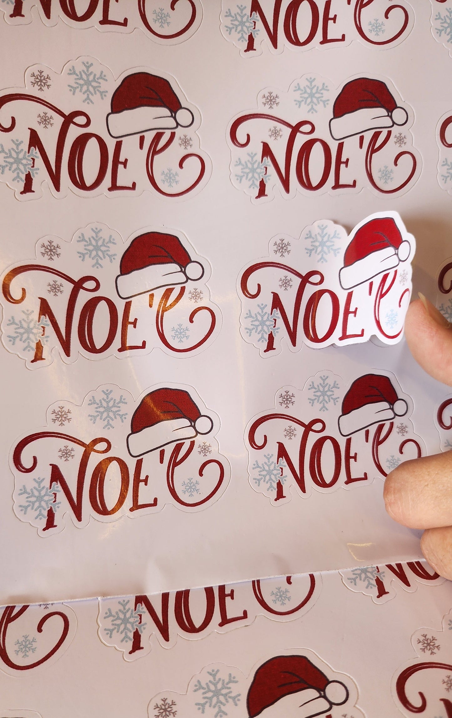 25 Noel stickers