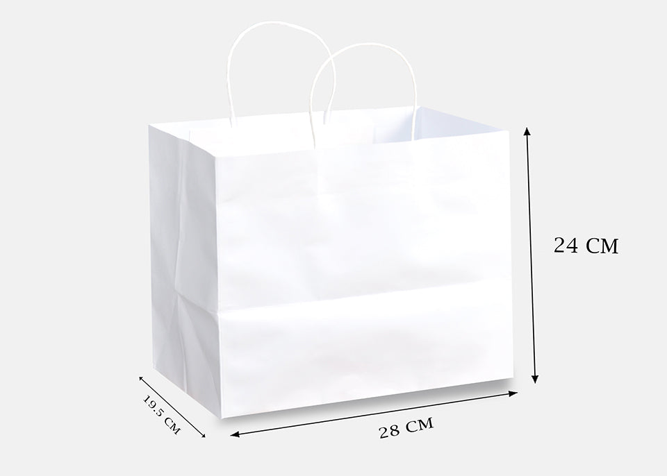 White Paper Bags (price for 25 bags)