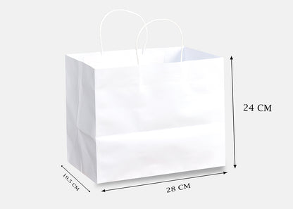 White Paper Bags (price for 25 bags)